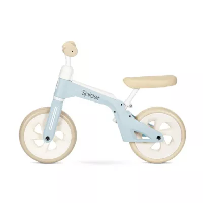 Biciclete - Bicicleta de tranzitie pentru copii, Spider, fara pedale, roti mari, Blue, bebelorelli.ro