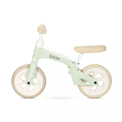 Biciclete - Bicicleta de tranzitie pentru copii, Spider, fara pedale, roti mari, Mint, bebelorelli.ro