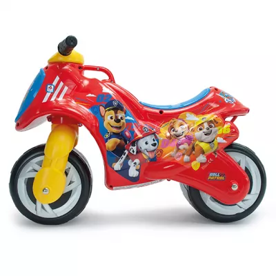 Motocicleta Ride-on Neox pentru copii Injusa, licenta Disney, Paw Patrol, 18-36 luni, Rosu cu Albastru