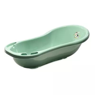 Lichidare de Stoc - Cadita bebe, 100x51x31 cm, Funny Farm Nordic Green, bebelorelli.ro