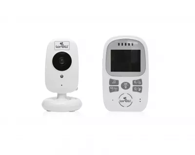 Camera supraveghere bebelusi, Lorelli,  Safeness, audio video, wireless, alb