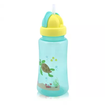 Cana sport cu pai moale, 12 luni+, 330 ml, Green