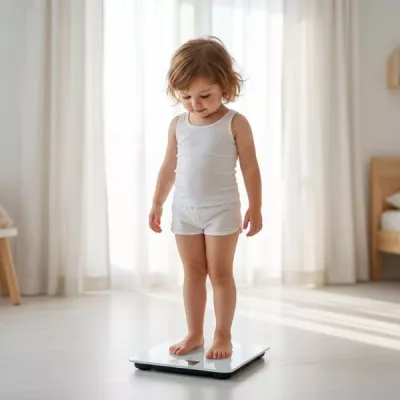 Cantar digital 2 in 1, Measure & Care, pentru bebelusi si adulti, cu scala pentru masurarea inaltimii bebelusului, tavita detasabila, functii automate Tare/Hold, max. 180 kg