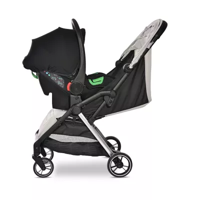 Carucior pentru nou-nascut autofold Loret, ultra-light, pana la 22 kg, Grey
