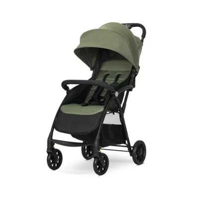 Carucior pentru nou-nascut, Fresh, ultra-light, pana la 22 kg, Green new