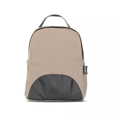 Carucior Set 2 in 1, Bianca, cos landou individual cu maner de transport, cadru din aluminiu, pana la 22 kg, Beige Warm