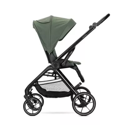 Carucior Set 2 in 1, Venice, cadru din aluminiu, sezut reversibil, pana la 22 kg, Green