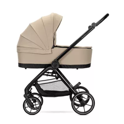 Carucior Set 2 in 1, Venice, cadru din aluminiu, sezut reversibil, pana la 22 kg, Beige
