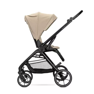 Carucior Set 2 in 1, Venice, cadru din aluminiu, sezut reversibil, pana la 22 kg, Beige