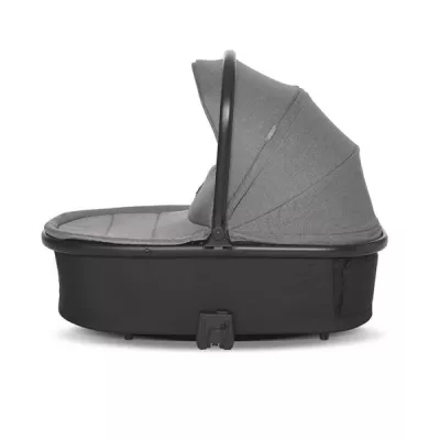 Carucior Set 3 in 1, Aria, cosulet auto Aria Luxe 40-87 cm inclus, multiple accesorii, Grey