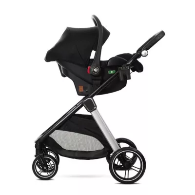 Carucior Set 3 in 1, Aspen, pana la 22 kg, Negru