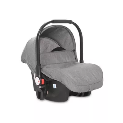 Carucior set 3 in 1, Infinity, de la 0 luni pana la 4 ani, maxim 22 kg, cadru din aluminiu, Gri Glaciar