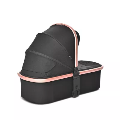 Carucior Set 3 in 1, Reya, maner reversibil, pana la 22 kg, Negru Jasper