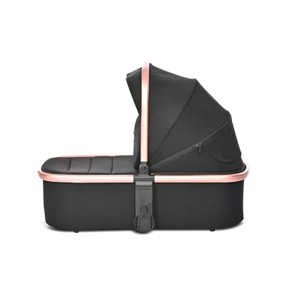 Carucior Set 3 in 1, Reya, maner reversibil, pana la 22 kg, Negru Jasper