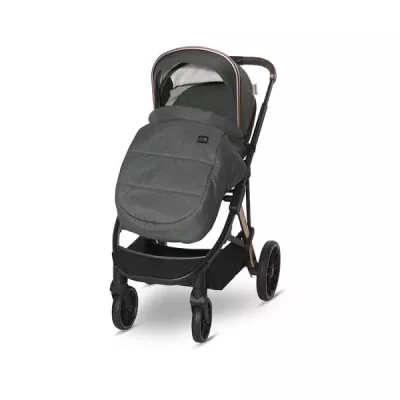 Carucior set 3in1,  Aria, cosulet auto Aria Luxe 40-87 cm inclus, Green