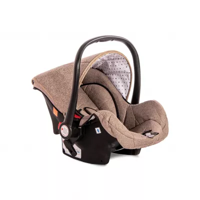 Carucior set, Storm, de la 0 luni pana la 4 ani, maxim 22 kg, cos auto inclus, cadru din aluminiu, Perle Bej