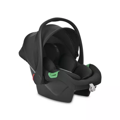 Carucior Set Viola, cos auto inclus, set adaptori inclus, pana la 22 kg, Black Diamonds