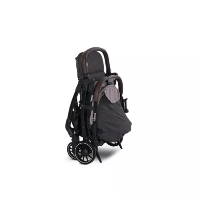 Carucior sport autofold, de la 0 luni pana la 4 ani, maxim 22 kg, protectie UV, Minori, Grey Jasper