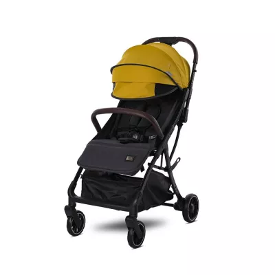Carucior sport autofold, de la 0 luni pana la 4 ani, maxim 22 kg, protectie UV, Minori, Lemon Curry