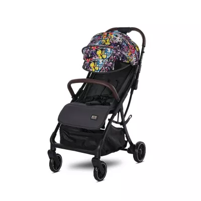 Carucior sport autofold, de la 0 luni pana la 4 ani, maxim 22 kg, protectie UV, Minori, Magic Flowers