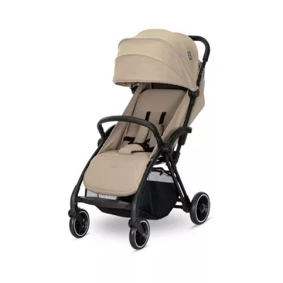 Carucior sport - Carucior sport autofold, Quick, pana la 22 kg, Beige Warm, bebelorelli.ro