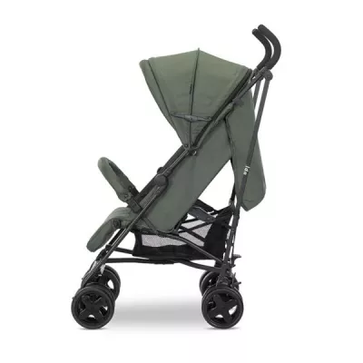 Carucior sport - Carucior sport, Ida, spatar reglabil cu mecanism 3 pozitii, Green, bebelorelli.ro