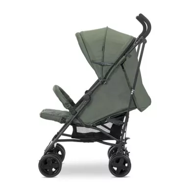 Carucior sport, Ida, spatar reglabil cu mecanism 3 pozitii, Green