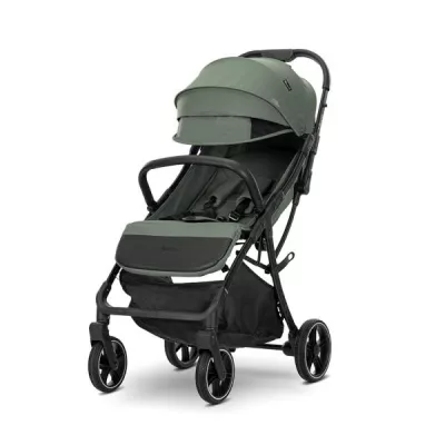 Carucior sport, Minori, sistem de pliere cu o singura mana, spatar reglabil cu mecanism, husa textila UV 50+, Green