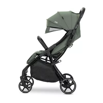 Carucior sport, Minori, sistem de pliere cu o singura mana, spatar reglabil cu mecanism, husa textila UV 50+, Green