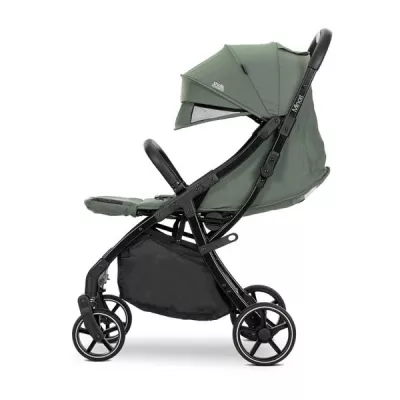 Carucior sport, Minori, sistem de pliere cu o singura mana, spatar reglabil cu mecanism, husa textila UV 50+, Green