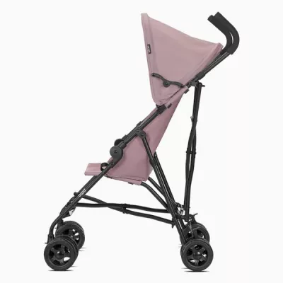 Carucior sport - Carucior sport, Vaya, ultra light, manere ergonomice, roti spate cu frana sincronizata, pana la 22 kg, 6 luni+, Rose, bebelorelli.ro