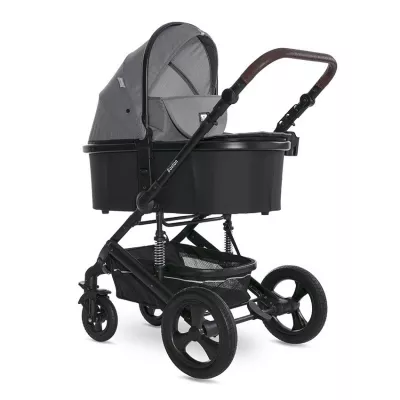 Carucior 2 in 1 - Carucior transformabil Boston, de la 0 luni pana la 22 kg, Dolphin Grey, bebelorelli.ro