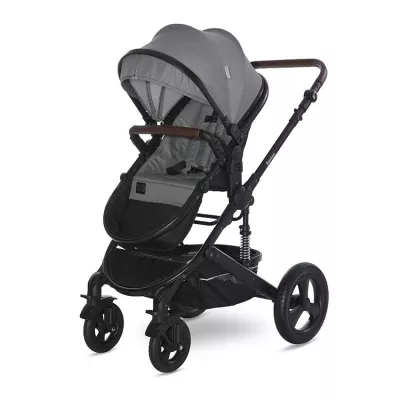 Carucior transformabil Boston, de la 0 luni pana la 22 kg, Dolphin Grey