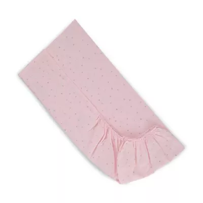 Lenjerii patuturi copii - Cearceaf cu banda elastica, bumbac ranforce, 60 x 120 cm, Pink Sky, bebelorelli.ro