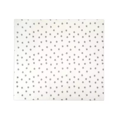 Covoras de joaca termic pentru copii, din spuma XPE, design cu doua fete, pliabil, 180 x 200 cm, Waves & Stars