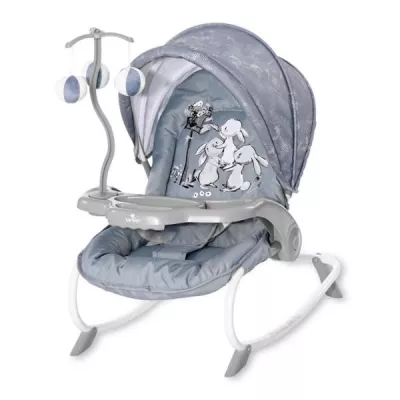 Fotoliu balansoar, Dream Time, Silver Blue Rabbits