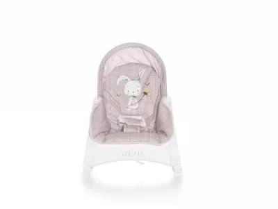 Lichidare de Stoc - Fotoliu balansoar, Enjoy, cu vibratii si muzica, Beige Daisy, bebelorelli.ro