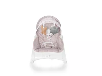 Fotoliu balansoar, Enjoy, cu vibratii si muzica, Beige Daisy