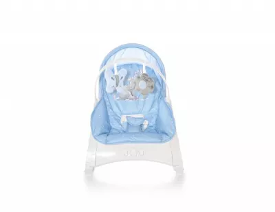 Lichidare de Stoc - Fotoliu balansoar, Enjoy, cu vibratii si muzica, Tender Blue Fun, bebelorelli.ro