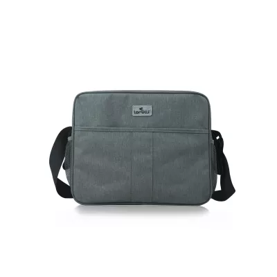 Geanta accesorii bebe, compartimentata, Grey