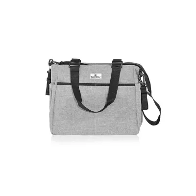 Accesorii carucioare - Geanta accesorii bebelusi, Maya, compartimentata, Grey, bebelorelli.ro
