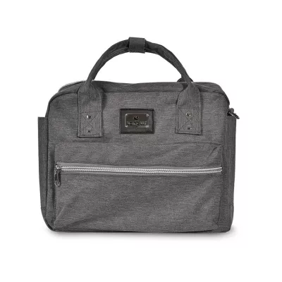 Accesorii carucioare - Geanta accesorii bebelusi Michelle, compartimentata, Grey, bebelorelli.ro