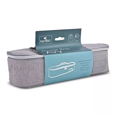 Geanta termica pentru mancare Avy, 3 compartimente detasabile, 33x11x10 cm, Gri