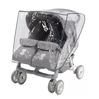 Husa de ploaie pentru carucior de gemeni, Duo, universal