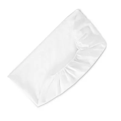 Accesorii patuturi - Husa protectie saltea impermeabila, 60 x 120 + 20 cm, bumbac 100%, White, bebelorelli.ro