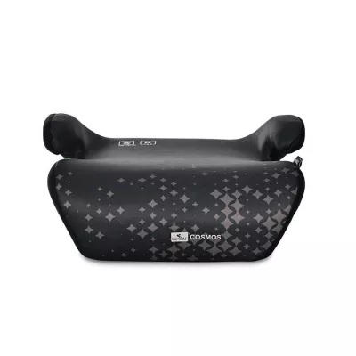 i-Size - Inaltator auto, Cosmos, Isofix, 125-150 cm, 6-12 ani, Black, bebelorelli.ro