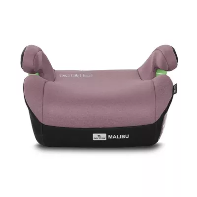 i-Size - Inaltator auto pentru copii, Malibu, Isofix, 6-12 Ani, 125-150 cm, cu conectori pentru ghidaj, Pink, bebelorelli.ro