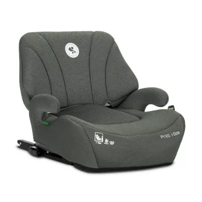 Inaltator auto pentru copii, Pyxis, i-Size, Isofix, tip booster cu spatar detasabil, 6-12 ani, 125-150 cm, Green