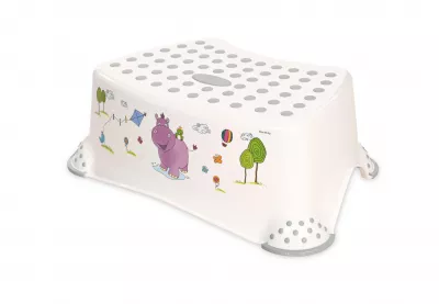 Inaltatoare - Inaltator de baie , Hippo White Grey, bebelorelli.ro