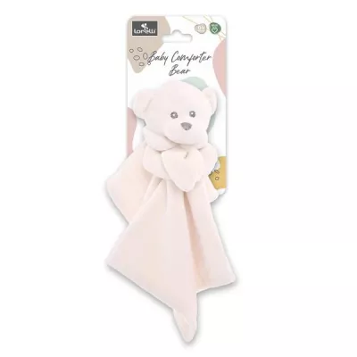 Jucarii din plus - Jucarie din plus, potrivita pentru imbratisare si linistire, Bear Beige Natural, 0 luni+, bebelorelli.ro